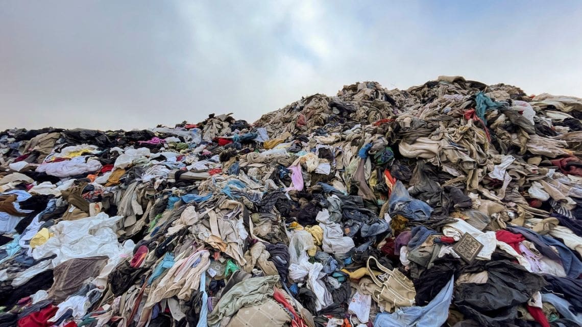 textile waste in Africa