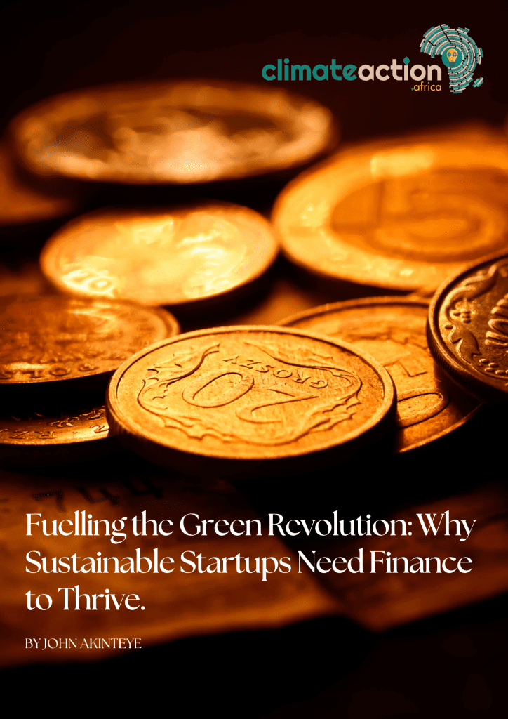 Fuelling the Green Revolution: Why Sustainable Startups Need Finance to Thrive.